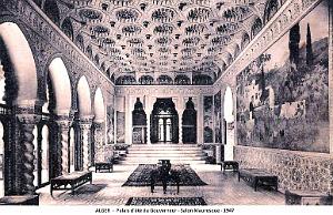 ALGER - PALAIS D'ETE - SALON MAURESQUE - 1947